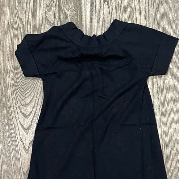 B. Darlin Womens Short Sleeve T-Shirt Mini Dress Round Neck Black Size Medium - Picture 7 of 7